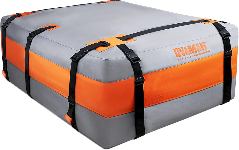Car Rooftop Cargo Carrier Bag – 20 Cubic Feet Waterproof Heavy Duty 900D Roof...