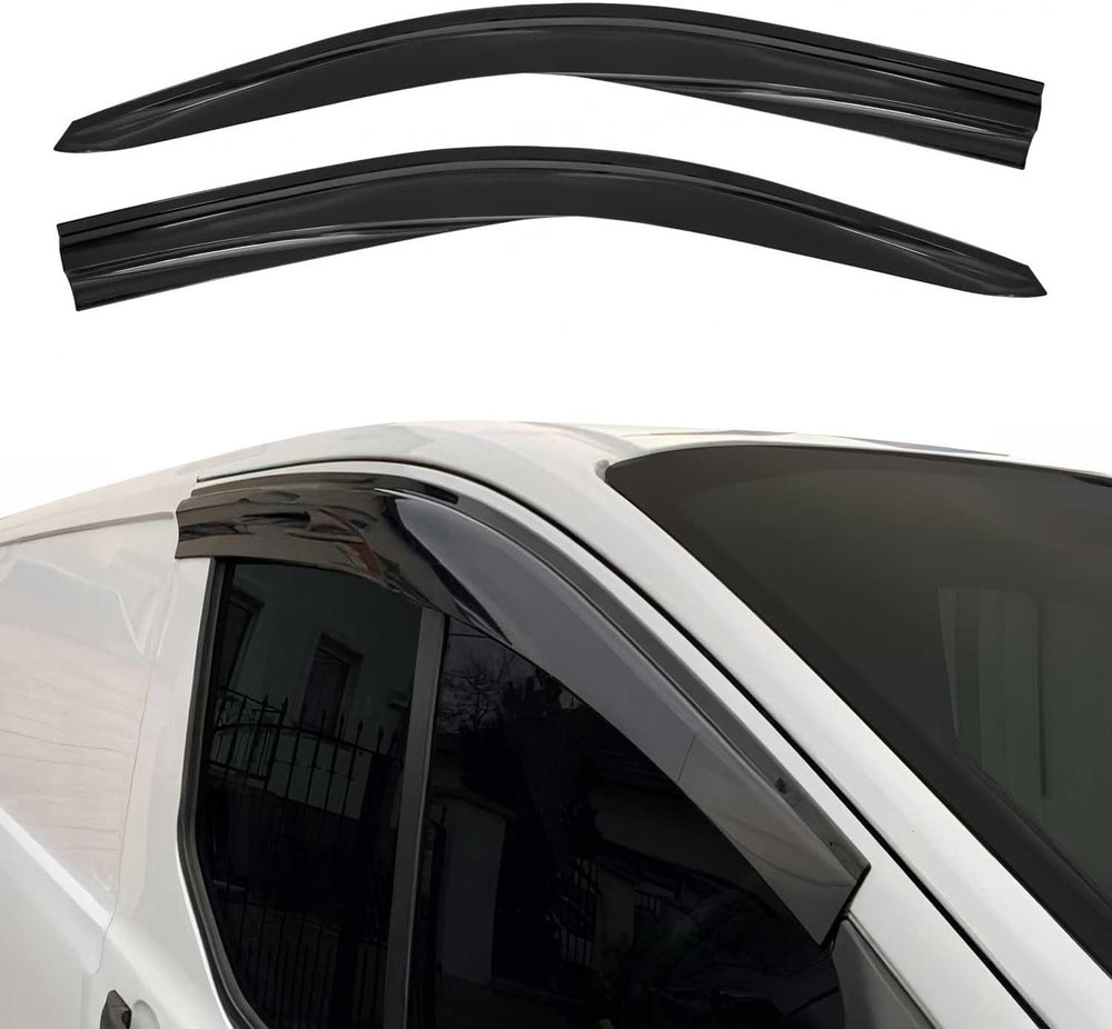 OMAC Window Visor Vent Rain Guard Deflector (2 Pcs)