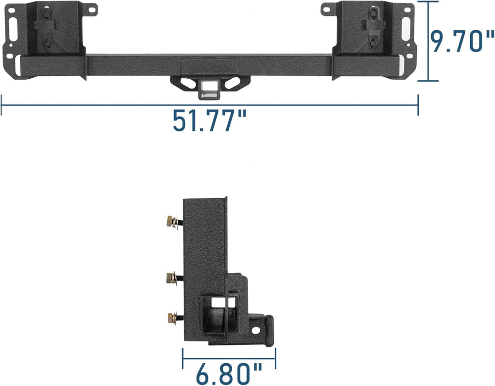 u-Box F150 Class 3 Trailer Hitch, 2-Inch Square Receiver Opening Trailer Tube...