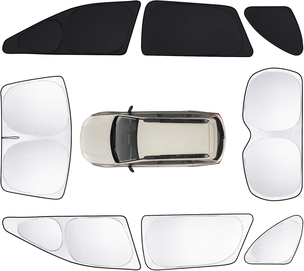 8pcs Car Window Shades for Subaru Outback Wagon 2015-2019 Accessories,