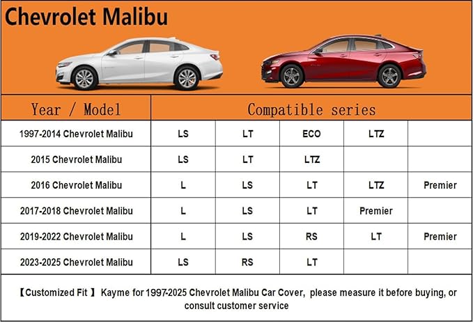 Kayme 6 Layers Car Cover Custom Fit