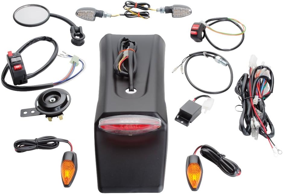 Tusk Enduro Lighting Kit w/Taillight Compatible with KTM 300 XC 2009-2023