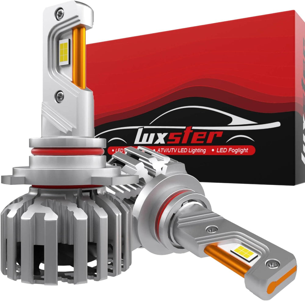 LUXSTER HolyKnight 9012 HIR2 30000lm 55W LED Light Bulbs, Foglight Bulbs (2 P...