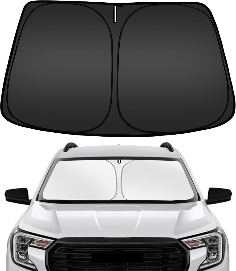 ARISMOTOR Windshield Sun Shade for GMC Terrain 2018-2025, Custom Fit Foldable