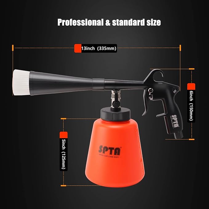 SPTA High Pressure Car Cleaning Gun, Cleaning Gun, Car Interior Washing Kit