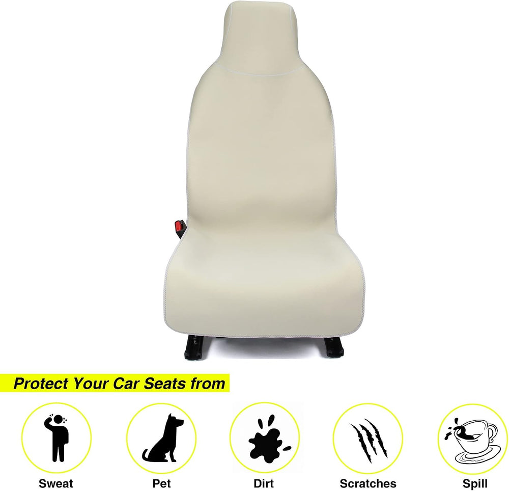 VSHIELD Waterproof Neoprene Car Seat Cover, Sweatproof Non-Slip Seat Protecto...