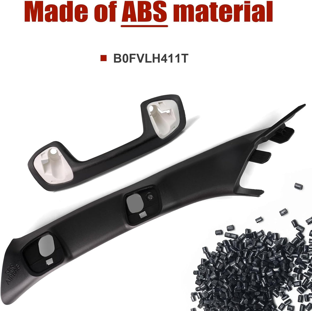 A-Pillar Grab Handle for Toyota Tacoma 3rd Gen 2016-2023 Black | Driver side ...