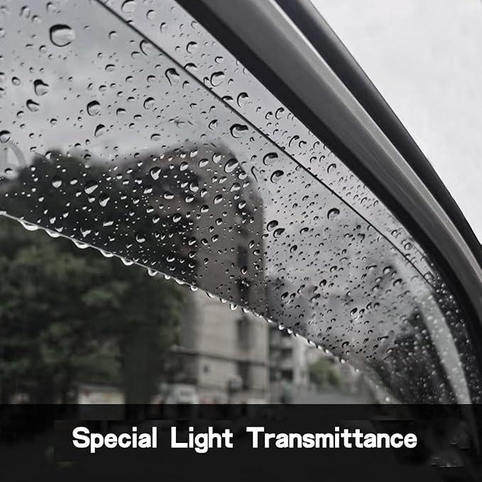 Original Side Rain Guards, Window Visors fit