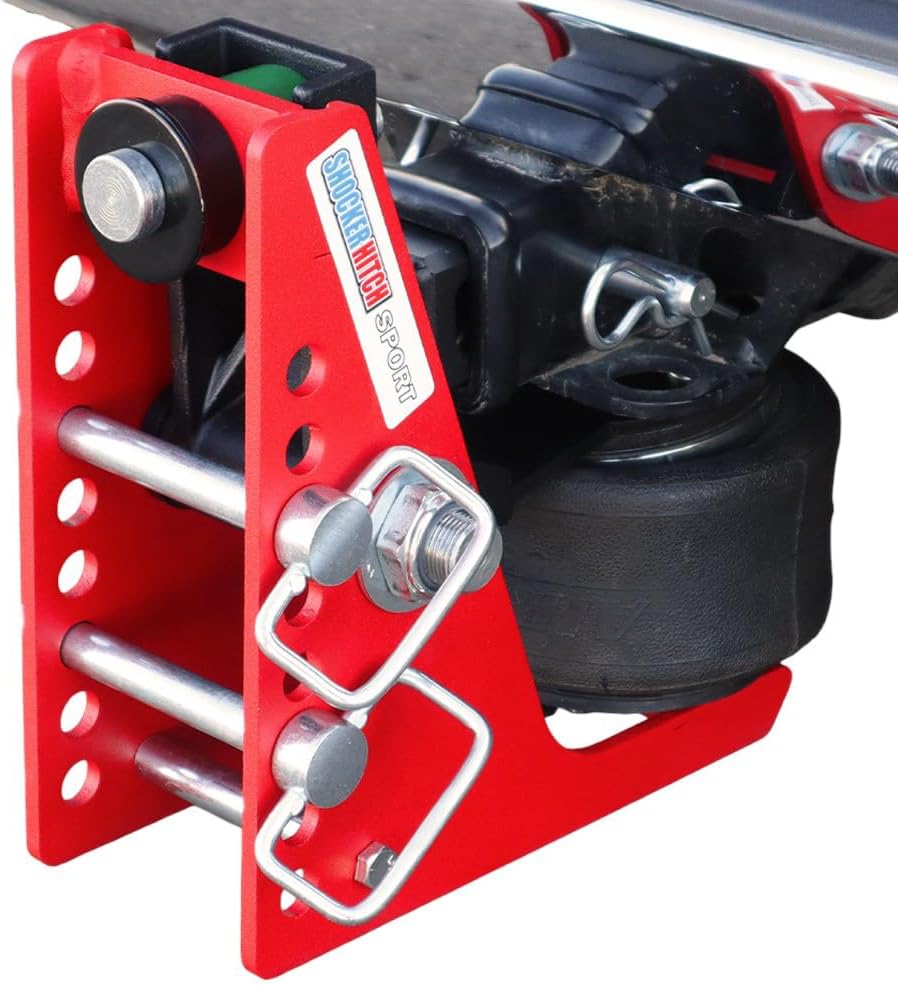 Shocker 8K Sport Air Receiver Hitch with Chrome Combo 2" & 2-5/16&qu...