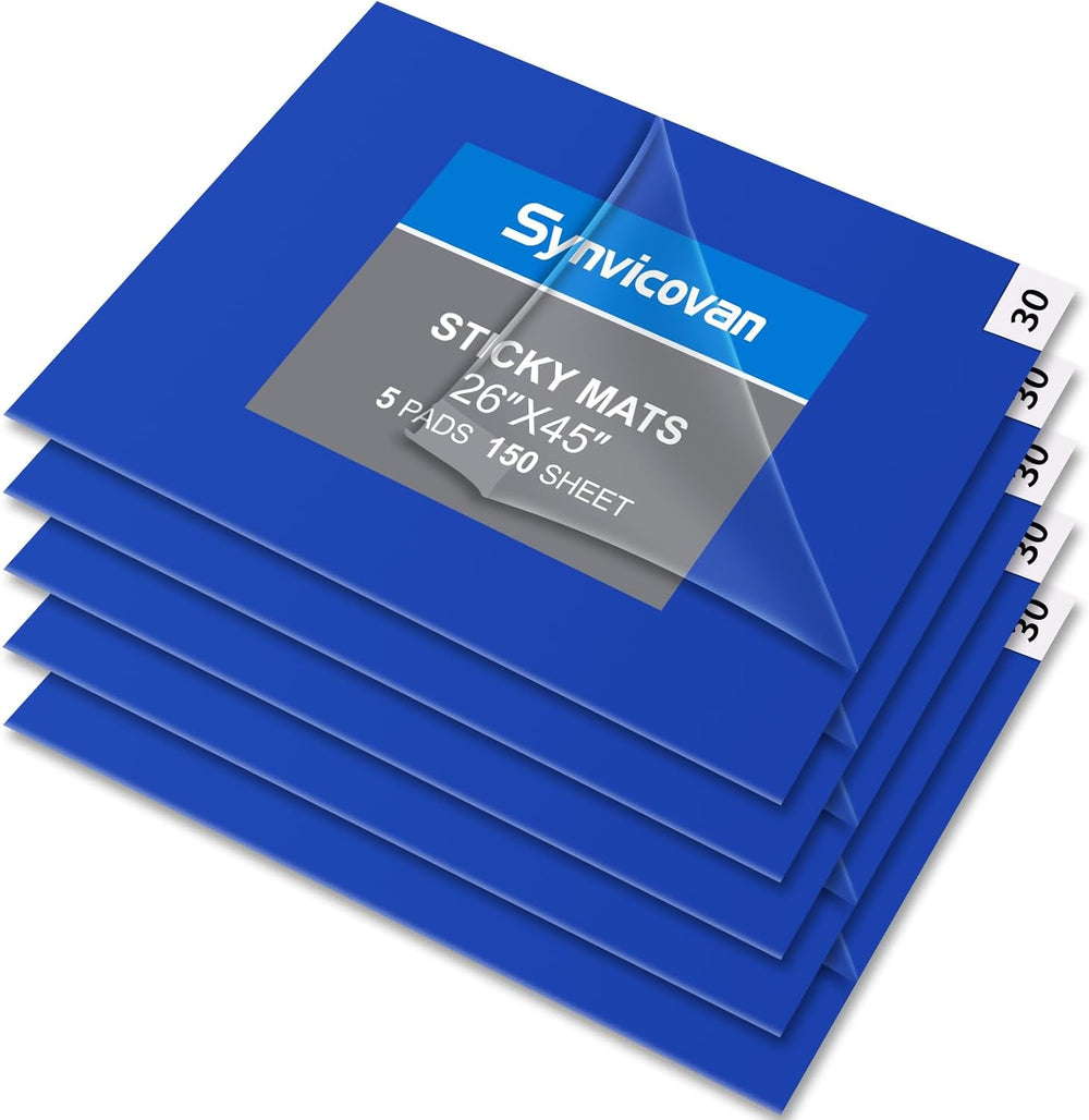 26" x 45" Sticky Mat (5 Packs,150 Sheets,30 Sheets/Pack)