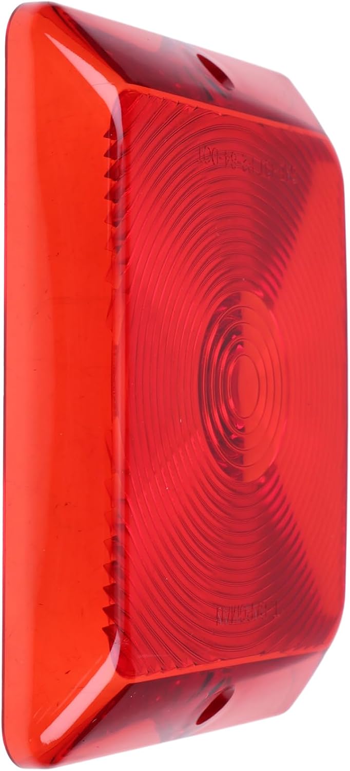 1 PC Red Lens 3484010 34-84-010 | Compatible with Bargman 84 85 86 Series Tail Light for RV Camper (1 PC)
