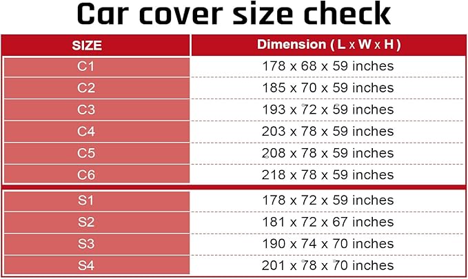 Car Cover Waterproof All Weather Protection