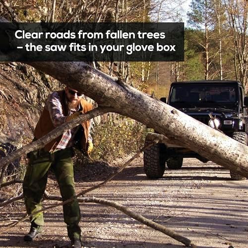 Nordic Pocket Saw 36 Inch Pocket Chainsaw with 50 Bi-Directional Teeth for Cl...