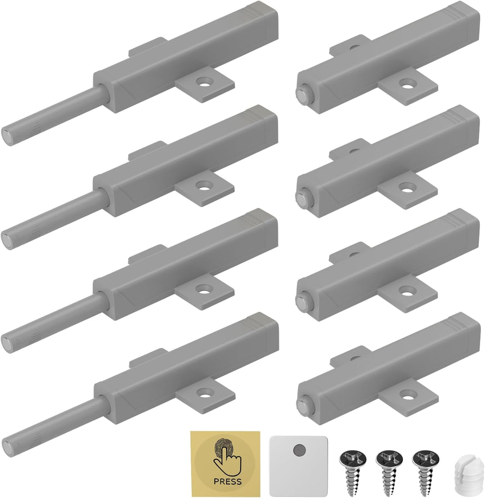 Cabinet Push Open Hardware, Jiayi Strong Spring Magnetic Cabinet Latches, Lar...