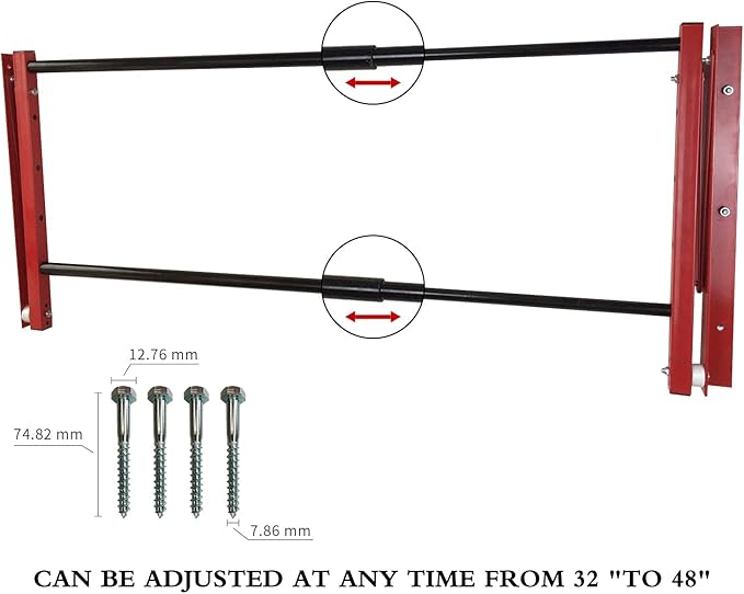 ROBLOCK Folding Tire Wheel Rack Wall Mount Multi-Tire Spare Carriers Garage x