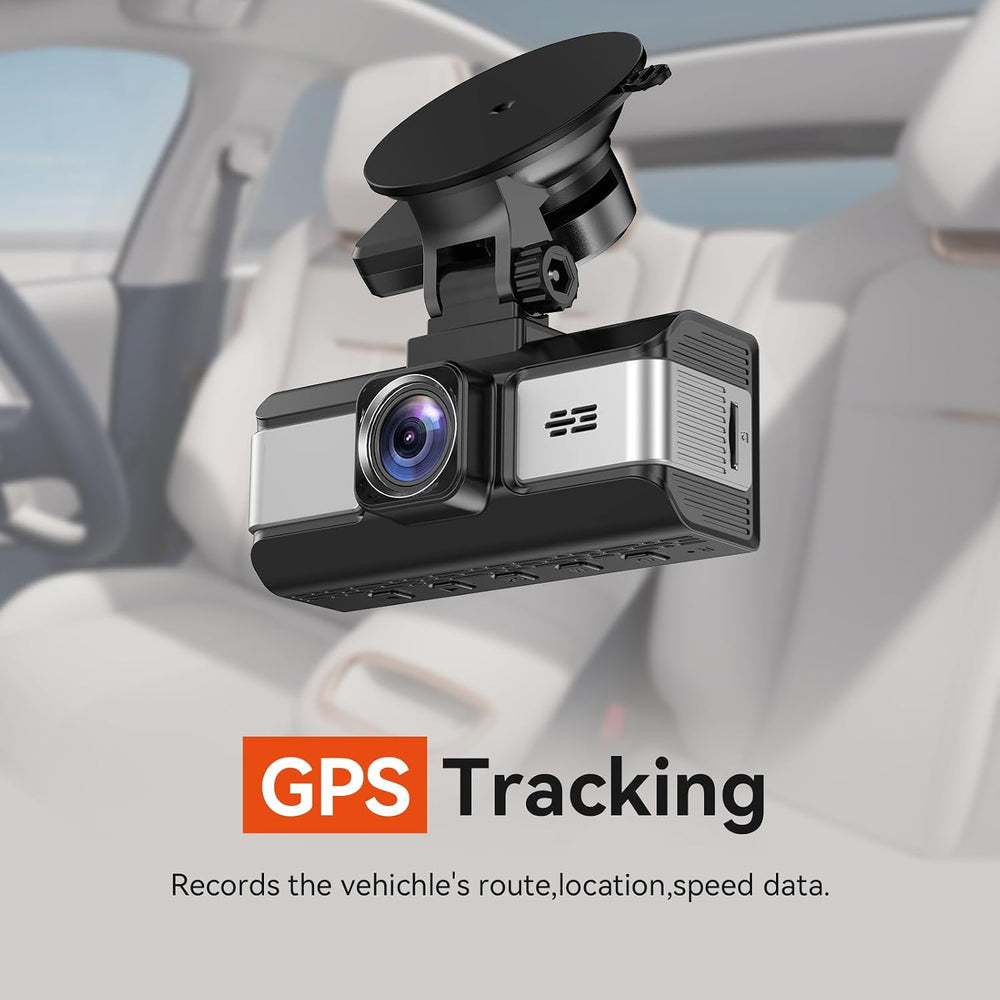 4K Dual Dash Cam Front and Rear 4K/1080P Full HD Dash Camera for Cars, 5G Wi-...