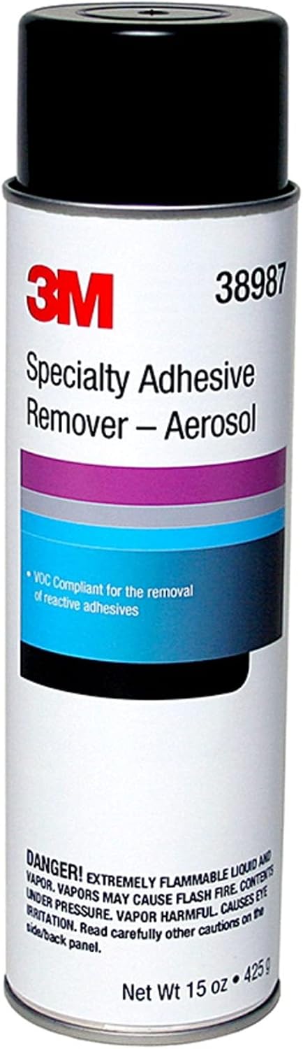 3M Specialty Adhesive Remover, 38987, Solvent-Based, 15 fl oz