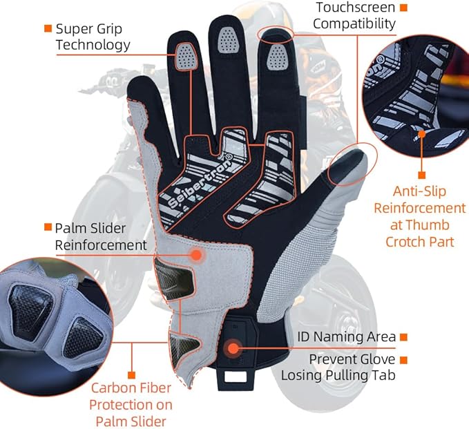 Seibertron SPS Series Touchscreen Motorcycle Motocross BMX ATV MTB Bicycle
