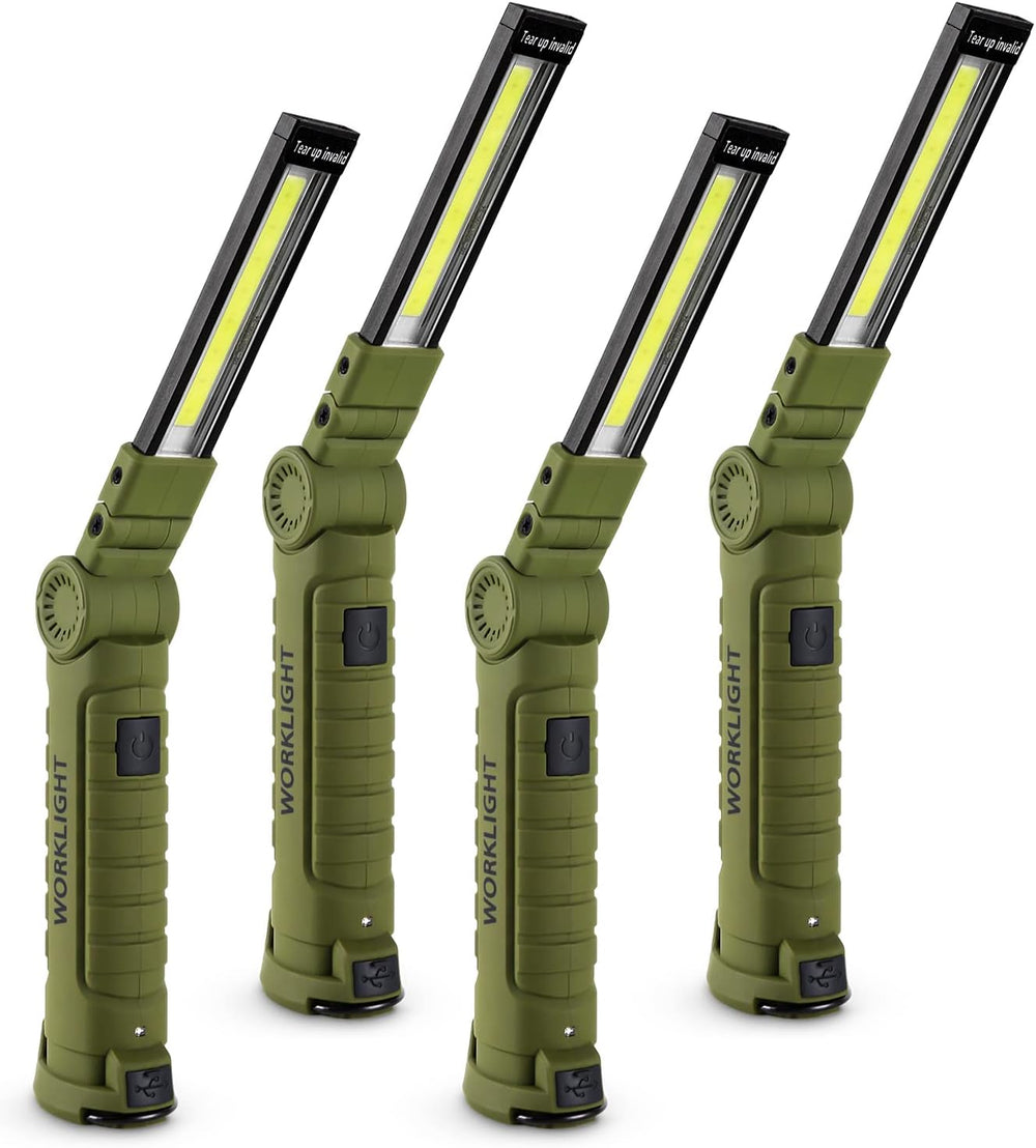 4 Pack Rechargeable LED Work Lights
