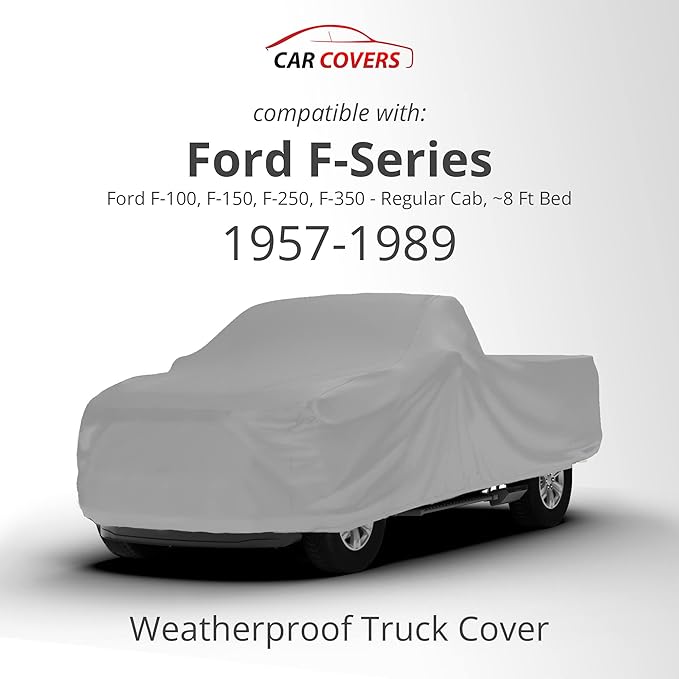 Car Covers Weatherproof Max Truck Cover & Warranty Compatible