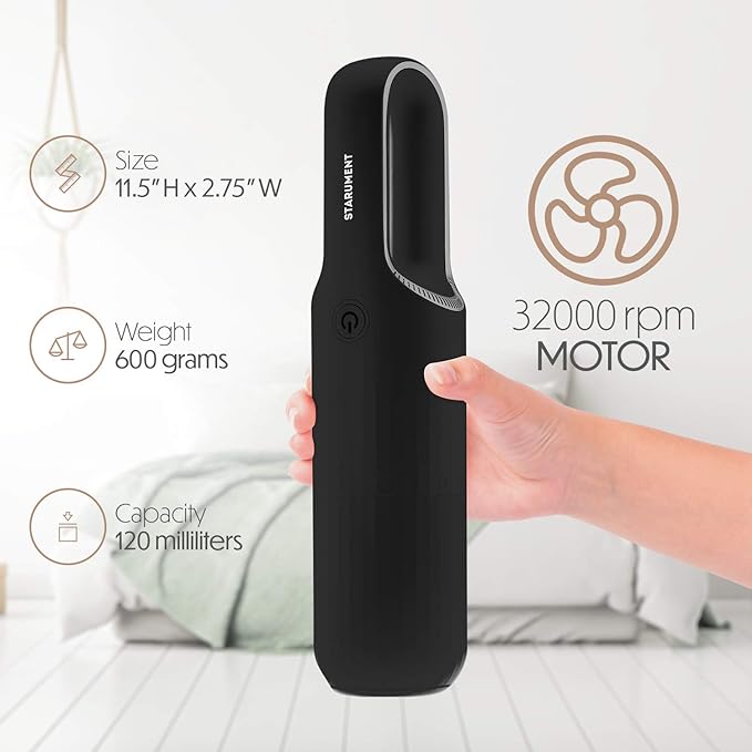 STARUMENT Portable Hand Vacuum Cleaner Handheld Cordless Cleaner