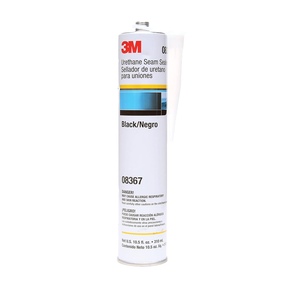 3M Urethane Seam Sealer, 08367, Black Color, 310 mL/10.5 fl oz Cartridge