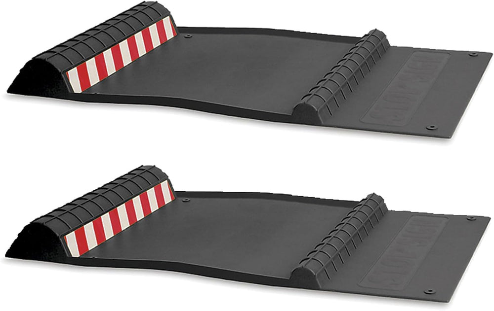 MAXSA 37358-2PK Park Right Parking Mat, Perfect Garage Parking, Black, 2-PK