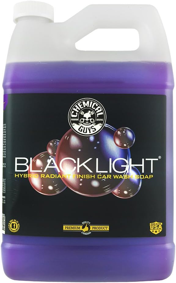 Chemical Guys CWS619 Black Light Foaming Car Wash Soap (Works with Foam Canno...