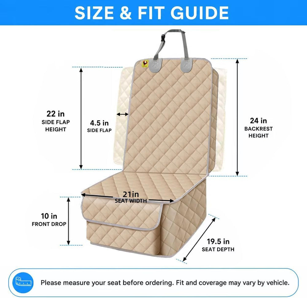 Car Seat Covers Front Seats,Car Seat Protector for Dogs,Scratch-Proof Dog Car...