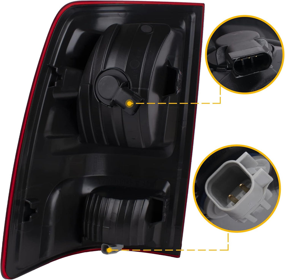 Boine Right Side Tail Light Compatible With 2009-2018 Dodge Ram 1500 2500 350...