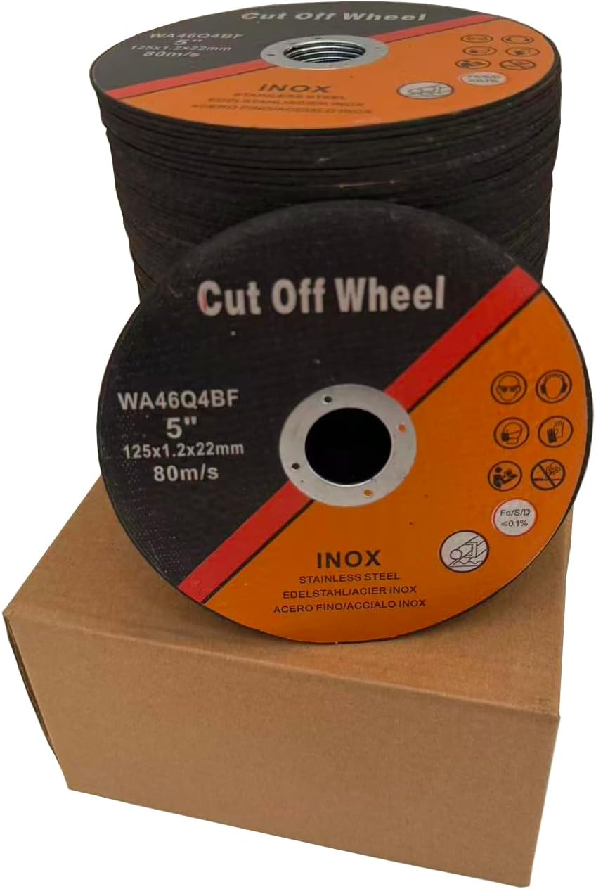 100 PCS 5 Inch Cut Off Wheel,5 in Cutting Wheel, 5" x.047 x7/8" Cut...