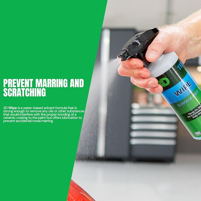 3D Wipe Ceramic Coating Surface Prep