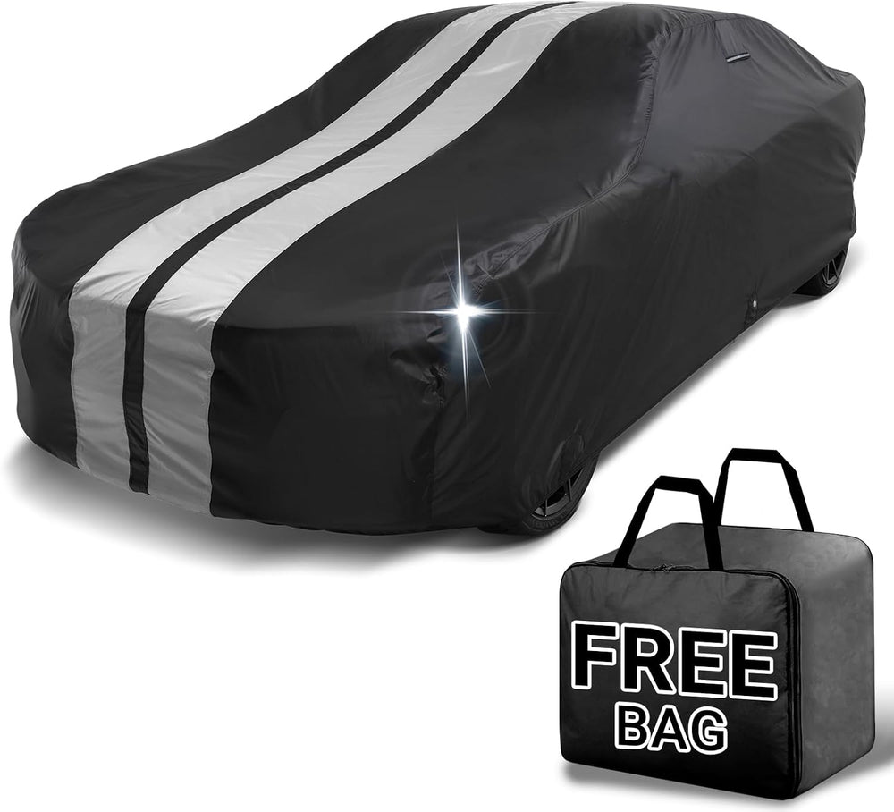 iCarCover Car Cover Waterproof All Weather for 2004-18 Chevy Aveo Hatchback