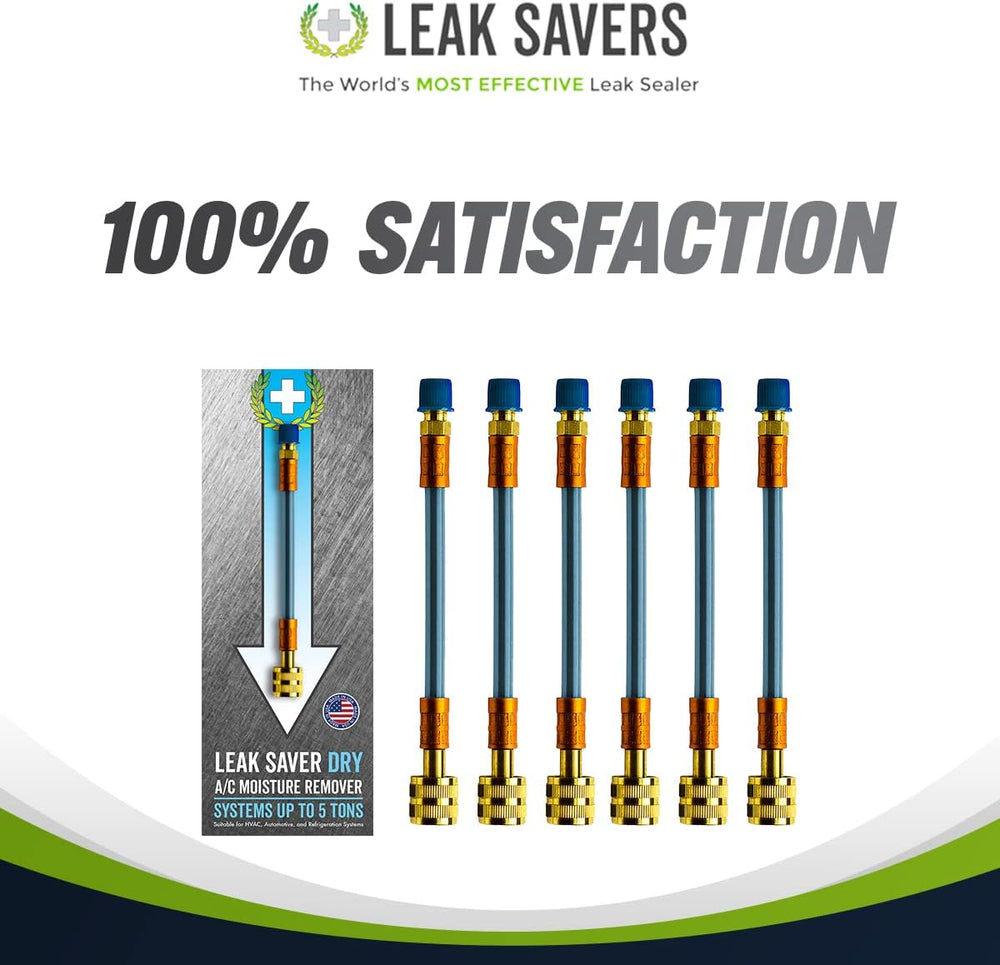 Leak Saver Direct Inject Dry A/C Moisture Remover (No Leak Sealant, Moisture ...