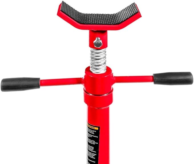 Stark USA Under Hoist Support Lift Jack Stand Wide Base 1/2-Ton 1, 000 lbs