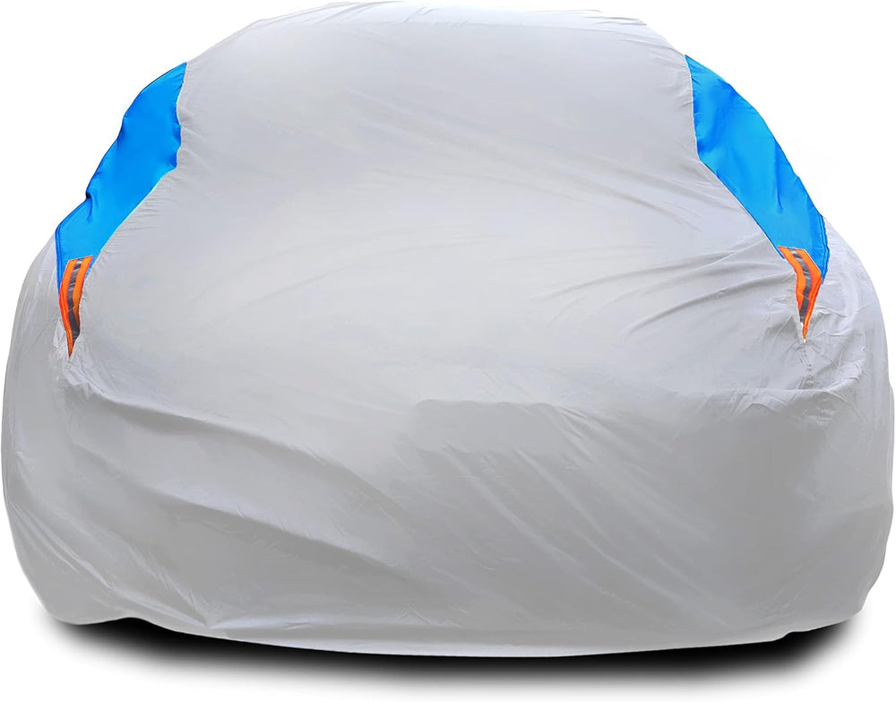 MORNYRAY Waterproof Car Cover All Weather Snowproof UV Protection Windproof O...