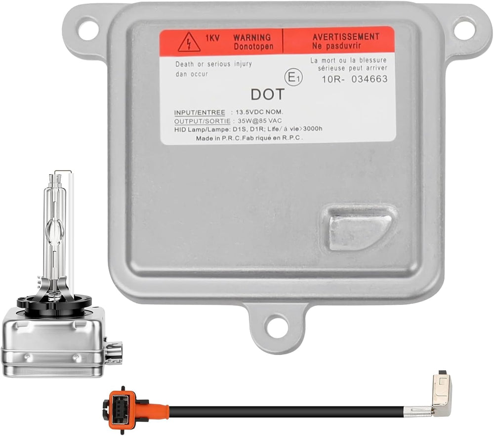 13587843 HID Headlight Ballast w/Igniter & D3S Bulb for Chevy Blazer Impa...