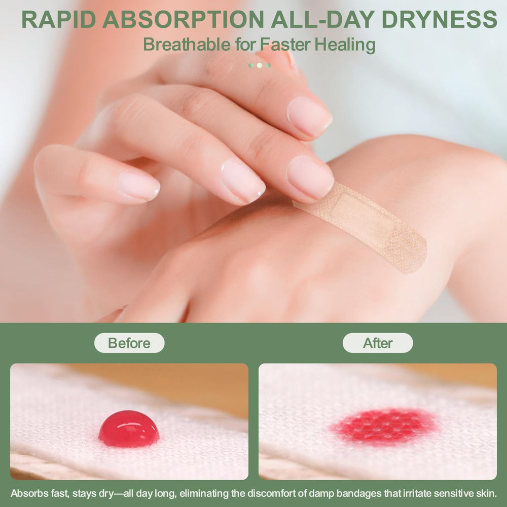 Hysimedy Silicone Bandages for Sensitive Skin Variety Pack Painless Removal
