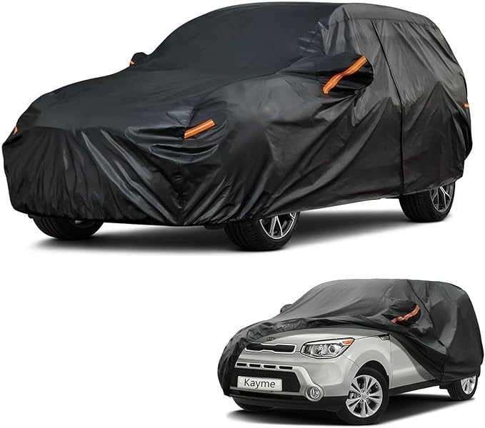 Kayme 7 Layers SUV Car Cover Custom Fit