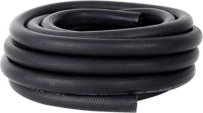 LokoCar Rubber Fuel Hose Line Push Lock 3/16" ID SAE 30R7 NBR 25ft 300PS...