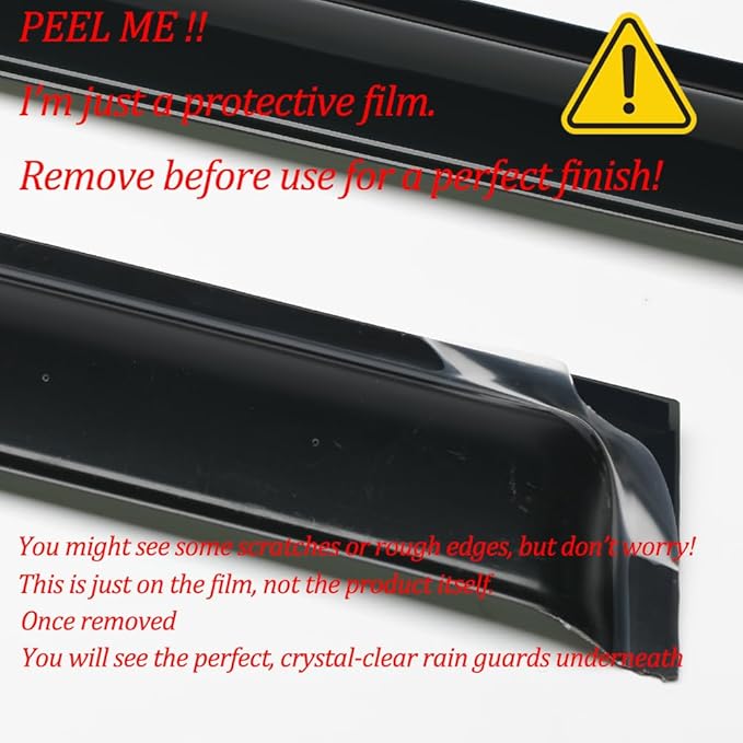 Side Window Deflector Visor Rain Guard