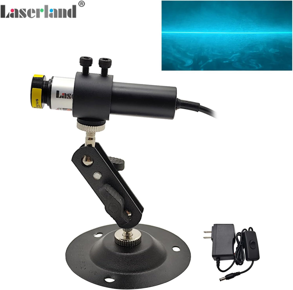 488nm Sky Blue Laser Swamp Pond Module Line Projector Generator for Halloween...