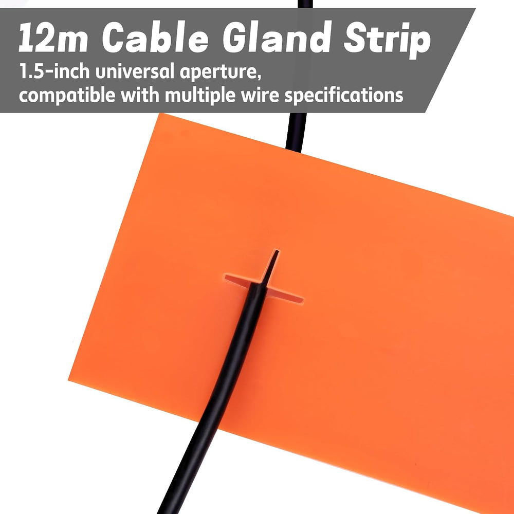 39' Electrical Wire Perforated Strips, Cable Perforated Strips for Drywall
