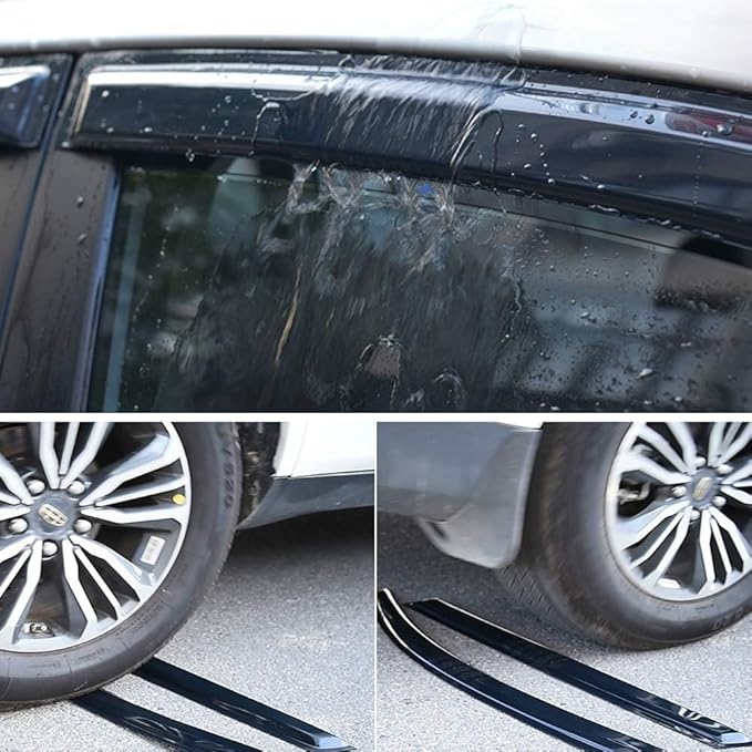94143 Side Window Visor Wind Vent Deflector fit (4pcs)