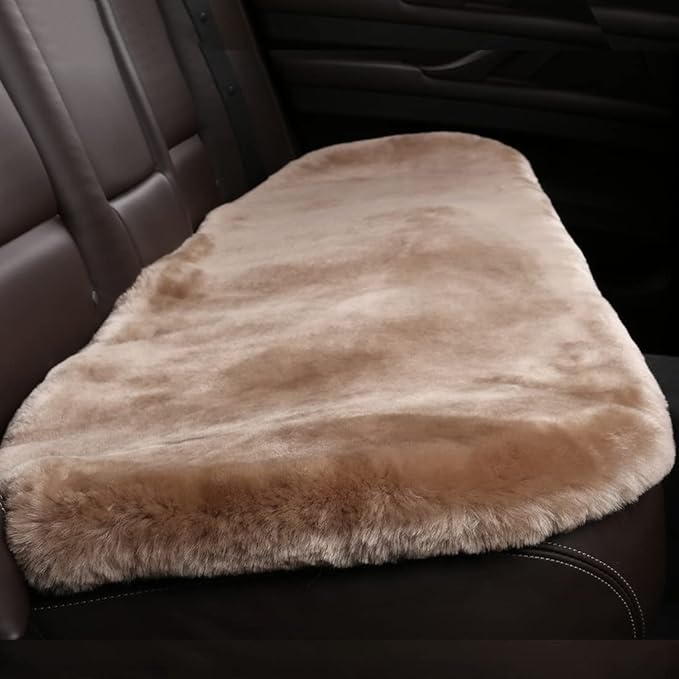 Fluffy Genuine Australia Sheepskin Car Seat Cover