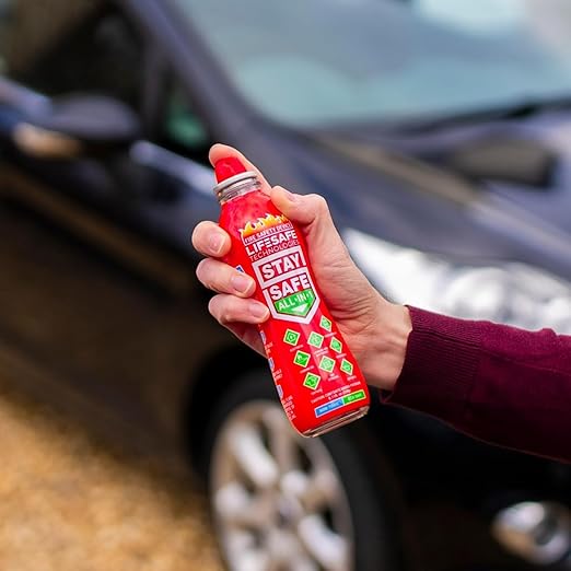 LifeSafe Technologies StaySafe All-in-1 Portable Fire Extinguishing Spray |