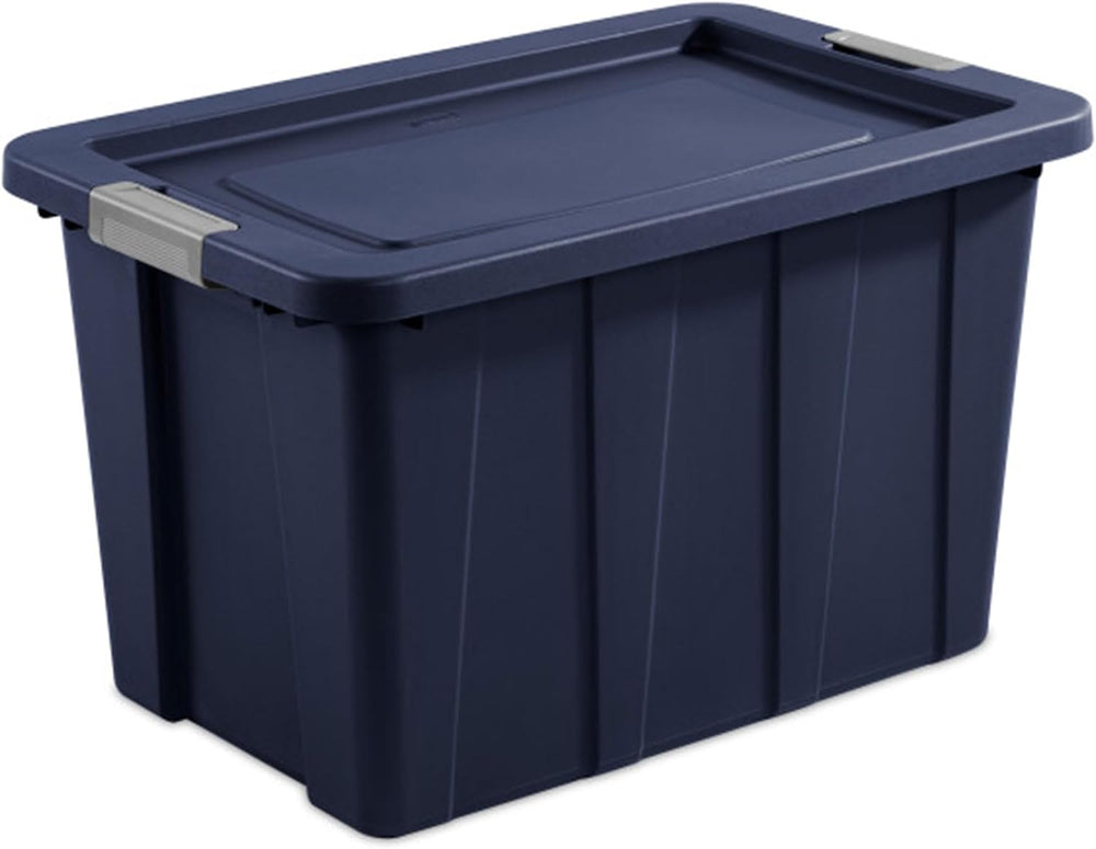 Sterilite Latching Tuff1 Tote Containers w/ Lids, 30 Gallon, 4-Pack
