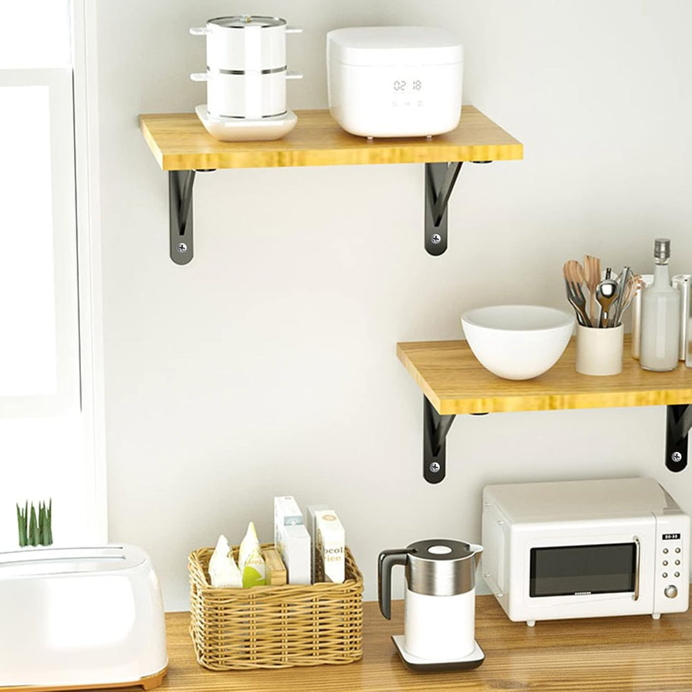 20 Inch Shelf Brackets for Heavy Load, 4 6 8 10 12 14 16 18 Inch Home, Garage...