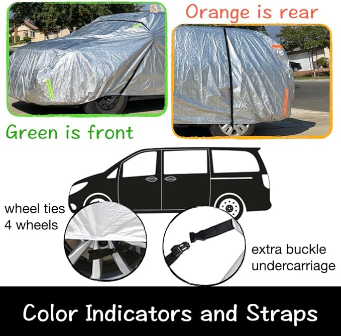 Urby Sienna Car Cover and Odyssey Car Cover, Ultimate Waterproof Solution