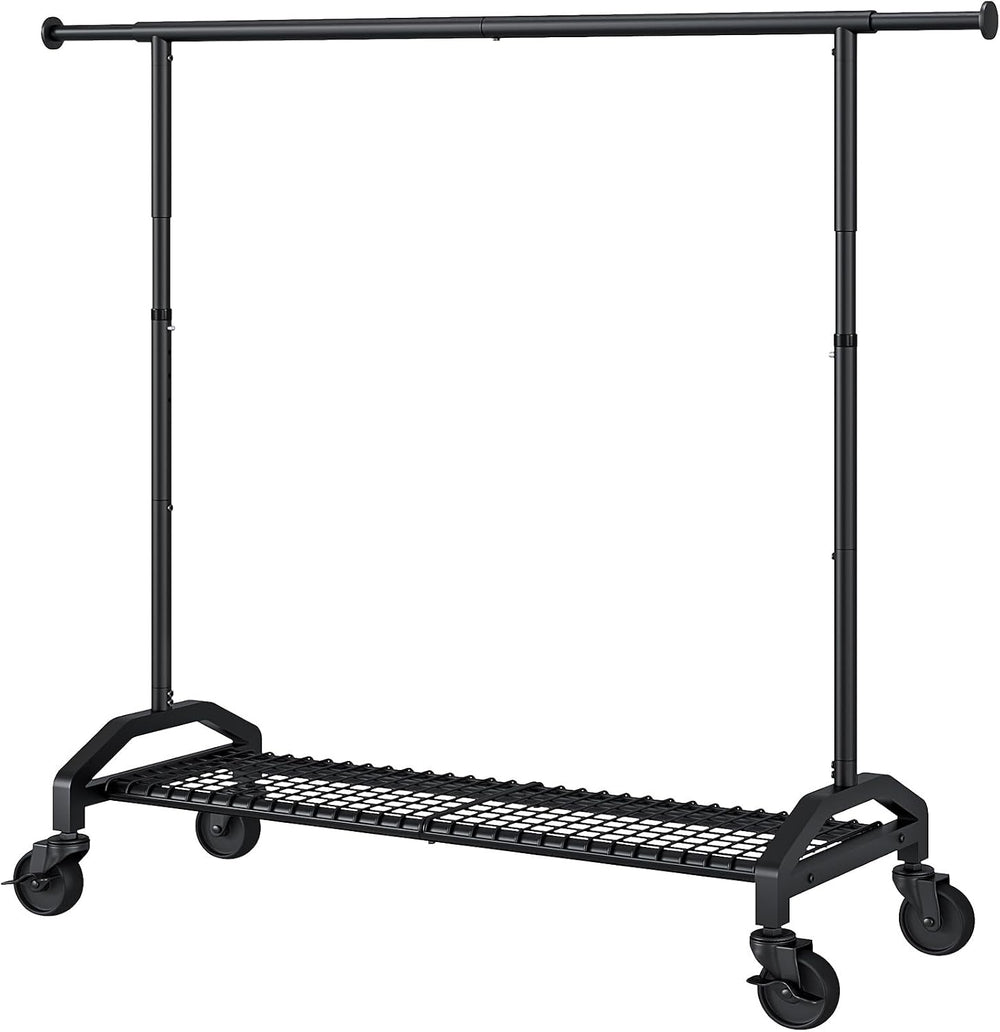 Wiracks Heavy Duty Clothes Rack for Hanging Clothes 350lbs Clothing Rack 3&qu...